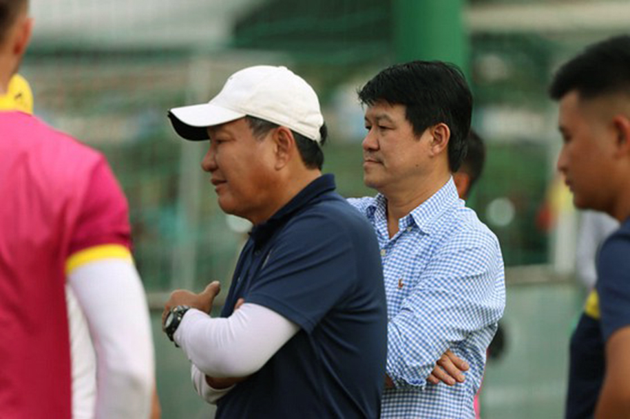 Chia tay HLV Hoàng Văn Phúc, ông Vũ Tiến Thành kiêm nhiệm HLV trưởng và Chủ tịch Sài Gòn FC