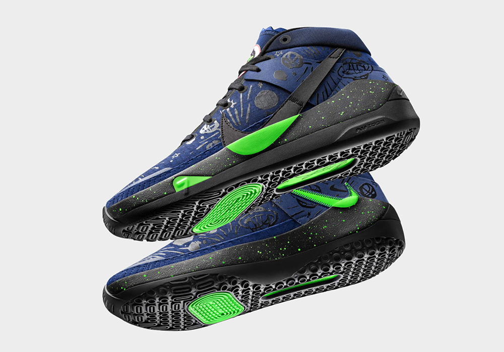 Nike KD 13 chính thức trình làng: Air Zoom lên mũi giày, sẵn sàng bứt tốc