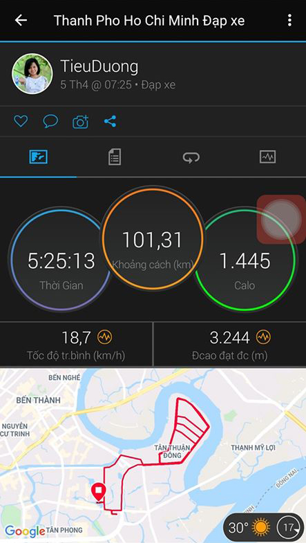 Nữ cao thủ chạy địa hình bịt khẩu trang đạp xe 100km bằng xe “độ” bánh to bánh nhỏ Nữ cao thủ chạy địa hình bịt khẩu trang đạp xe 100km bằng xe “độ” bánh to bánh nhỏ