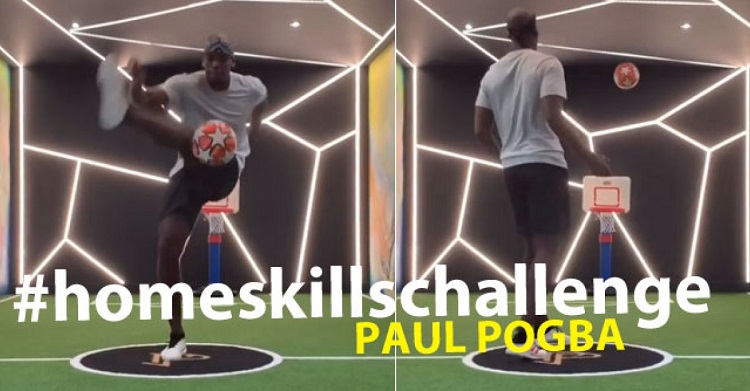 Ibrahimovic đáp lại thử thách của Pogba theo cách "cực đỉnh"