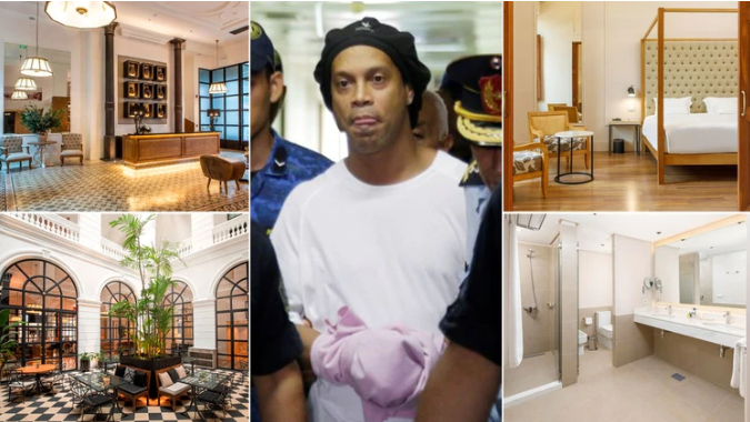Ronaldinho rời nhà tù sau khi đóng tiền bảo lãnh khổng lồ