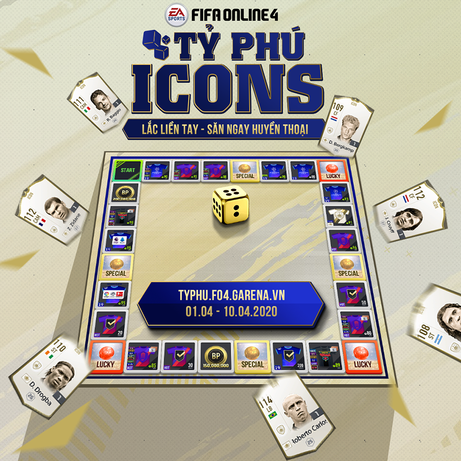 Vòng quay cờ tỷ phú icon FO4: Những điều cần biết