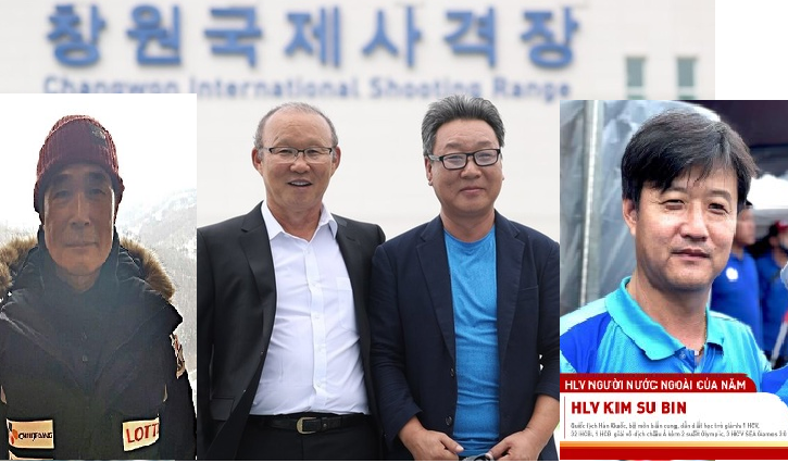Ông Park cùng ba thầy Hàn sáng giá của thể thao Việt Nam