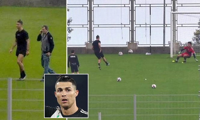 Ronaldo không nhận đặc quyền khi tập trong sân vận động ở quê nhà