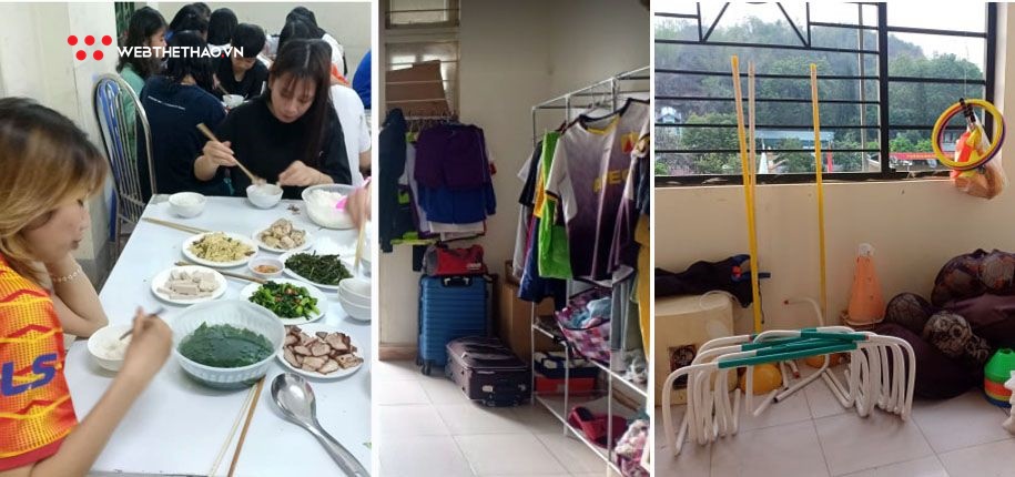 Cận cảnh điều kiện sinh hoạt khó khăn của CLB nữ Sơn La