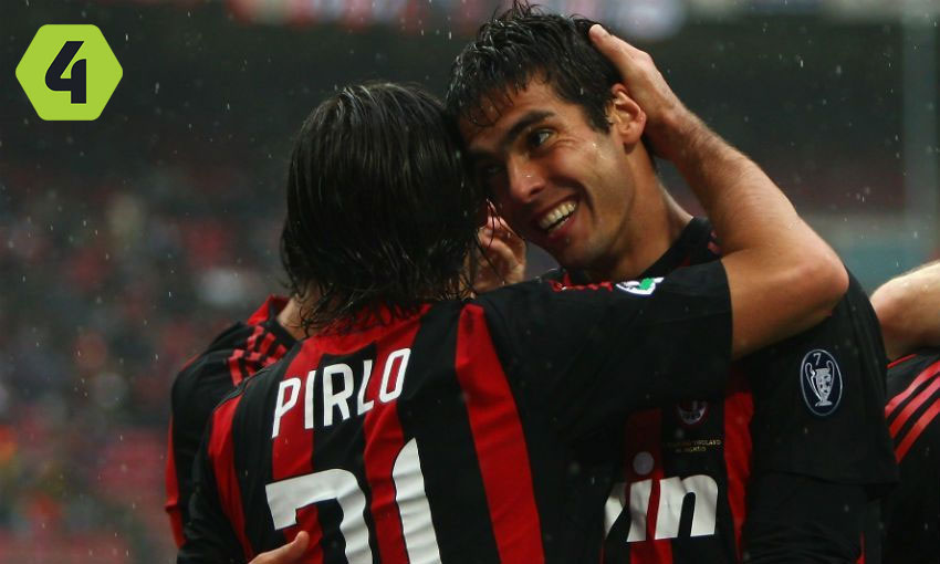 Hé lộ chỉ số của Kaka và Pirlo mùa Loyal Hereos
