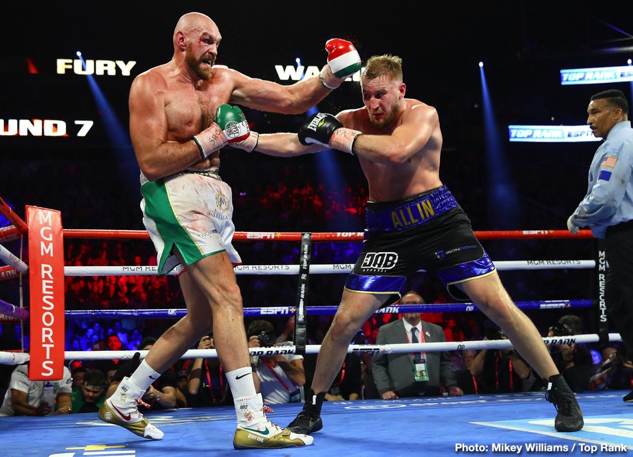 Đối thủ cũ đòi tái đấu Tyson Fury sau khi khỏi bệnh COVID-19