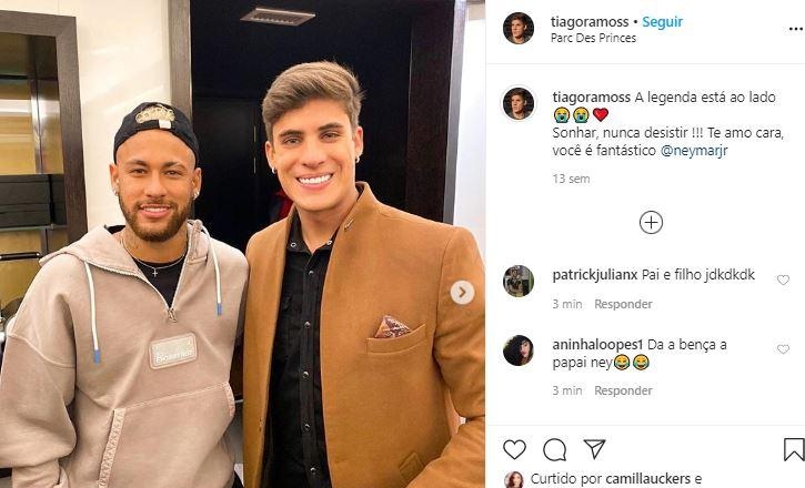 Tiago Ramos thần tượng Neymar đến mức nào?