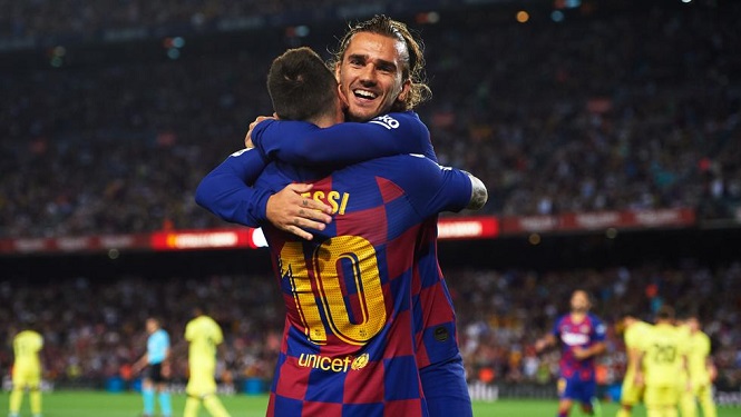 Messi và Griezmann vô đối về bàn thắng bằng chân trái tại La Liga Messi và Griezmann vô đối về bàn thắng bằng chân trái tại La Liga