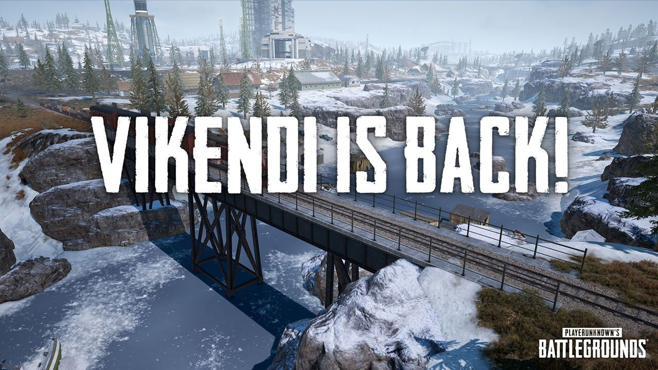 Cập nhật PUBG 7.1 cùng bản đồ Vikendi 2.0