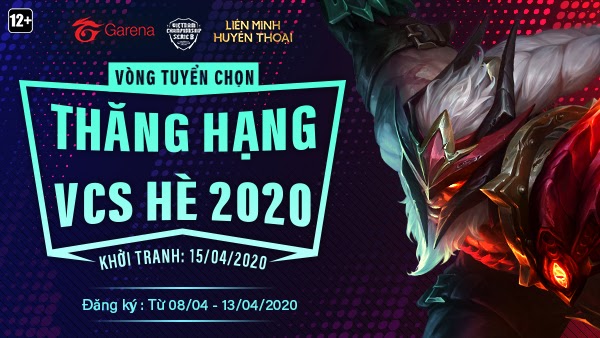 Lịch thi đấu VCSB Mùa Hè 2020 LMHT