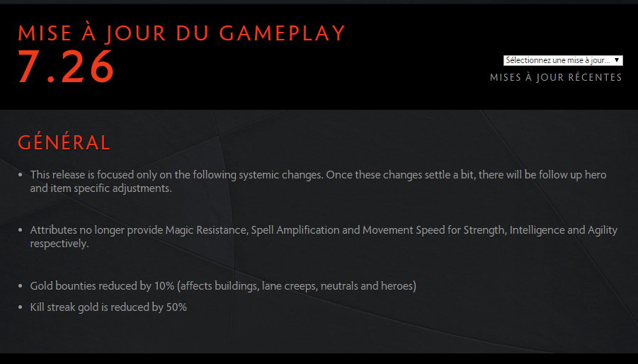 Update Dota 2 7.26: Thay đổi mạnh về Attributes (Chỉ số)