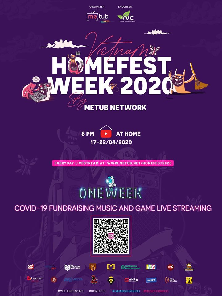VIETNAM #HOMEFEST WEEK 2020: Esports chung tay đánh bại COVID-19 VIETNAM #HOMEFEST WEEK 2020: Esports chung tay đánh bại COVID-19
