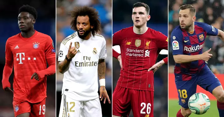 Barca và Liverpool dẫn đầu xếp hạng hậu vệ trái xuất sắc nhất thế giới