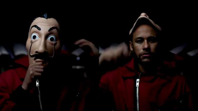 Neymar tiếp tục đóng phim Money Heist phần 5?