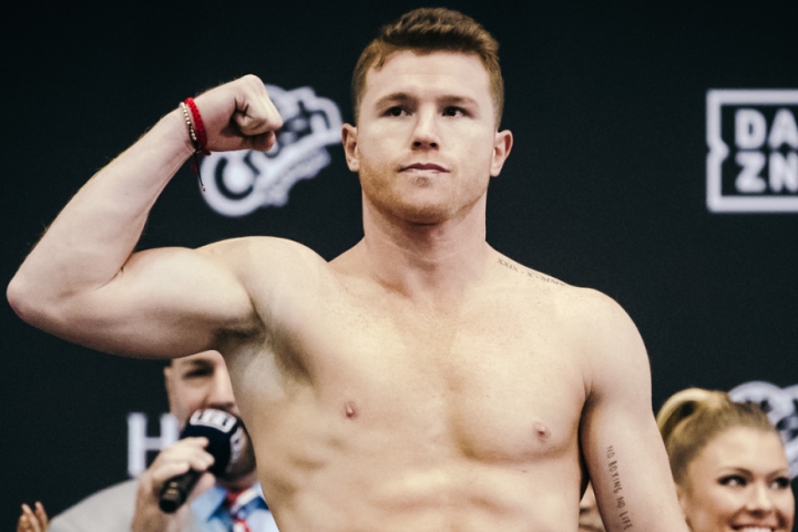 Xem Joshua thi đấu khiến Canelo muốn đến Anh thượng đài