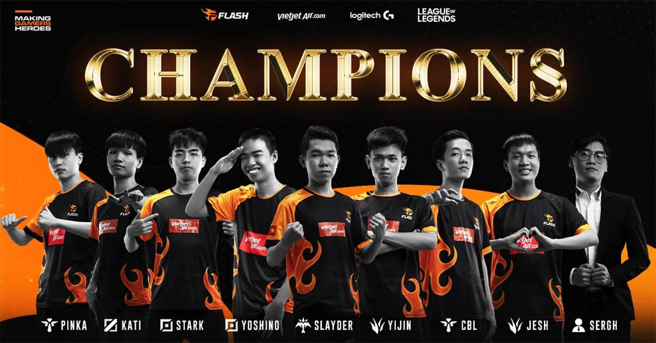 Kết quả chung kết VCS Mùa Xuân 2020: Team Flash vô địch!