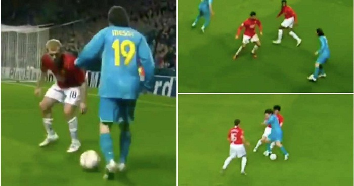 Video Messi "hành hạ" MU gây sốt trên mạng xã hội