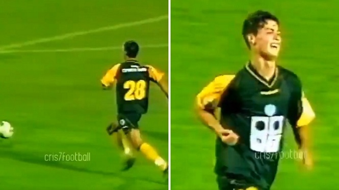 Cristiano Ronaldo bị gọi nhầm tên trong trận đầu tiên với Sporting