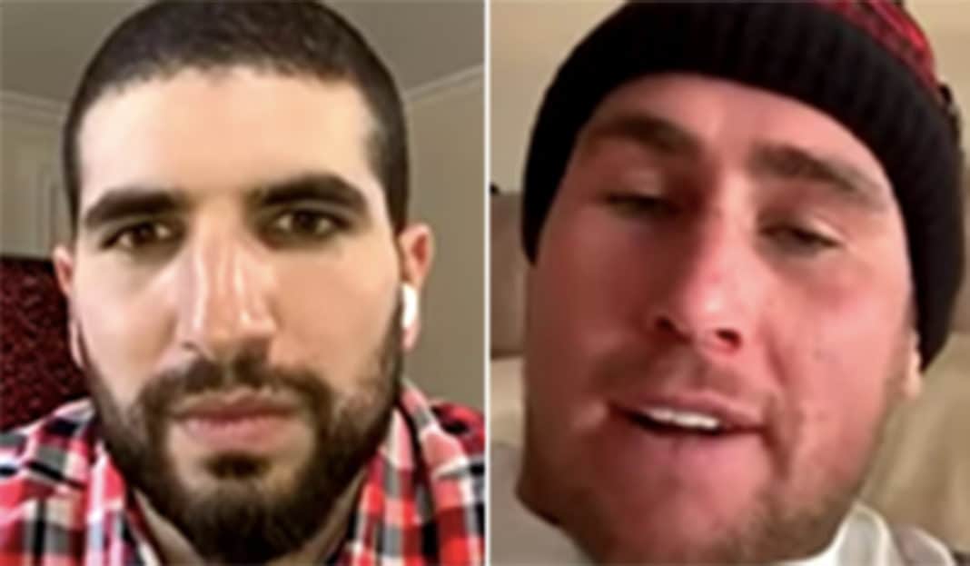 Ký hiệu quả cà tím ướt át khó hiểu của phóng viên MMA Helwani gửi Darren Till