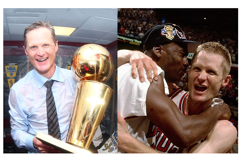 Vì sao HLV Steve Kerr than… mệt vì vô địch cùng đội hình huyền thoại Chicago Bulls?