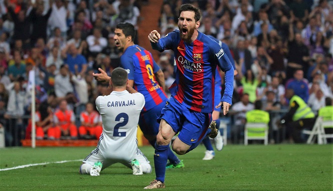 Messi thực hiện màn ăn mừng ấn tượng nhất cách đây tròn 3 năm