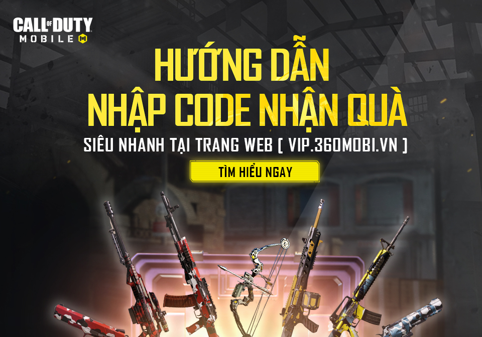 Cách nhập code Call of Duty Mobile VNG mới nhất