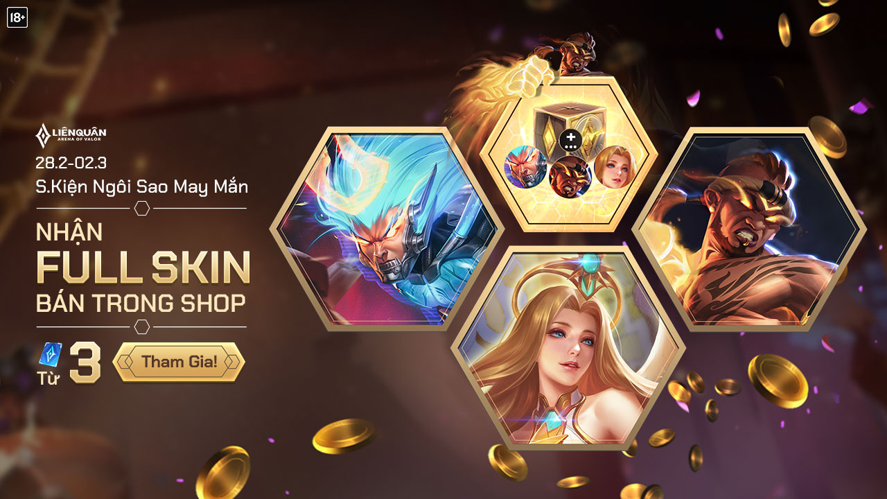Sự kiện ngôi sao may mắn Liên quân Mobile có gì đặc biệt?