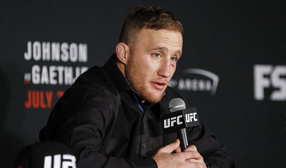 Justin Gaethje hoàn toàn bất ngờ trước tin thượng đài ngày 9 tháng 5