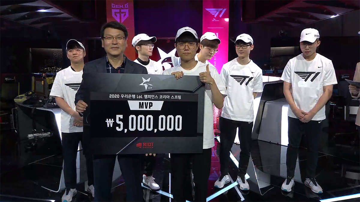 Cuzz lu mờ Clid, đoạt danh hiệu MVP chung kết LCK Mùa Xuân 2020