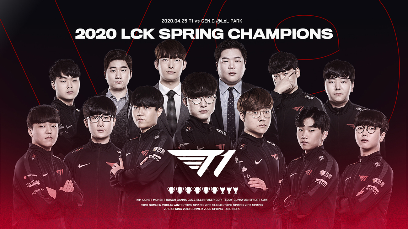 Kết quả chung kết LCK Mùa Xuân 2020: T1 tiếp tục thống trị LCK