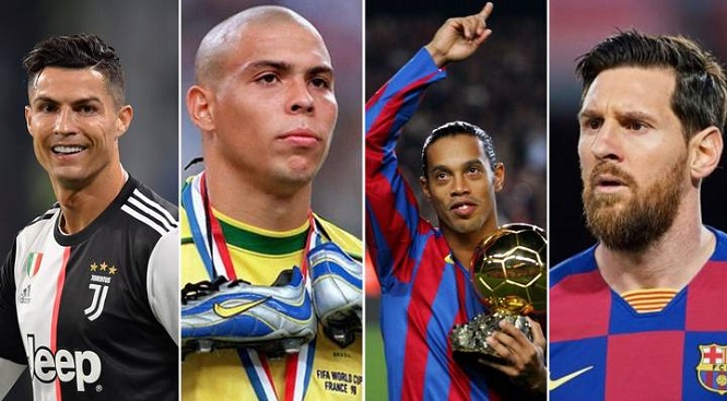 Ronaldo và Ronaldinho “phán quyết” về Messi và Cristiano Ronaldo