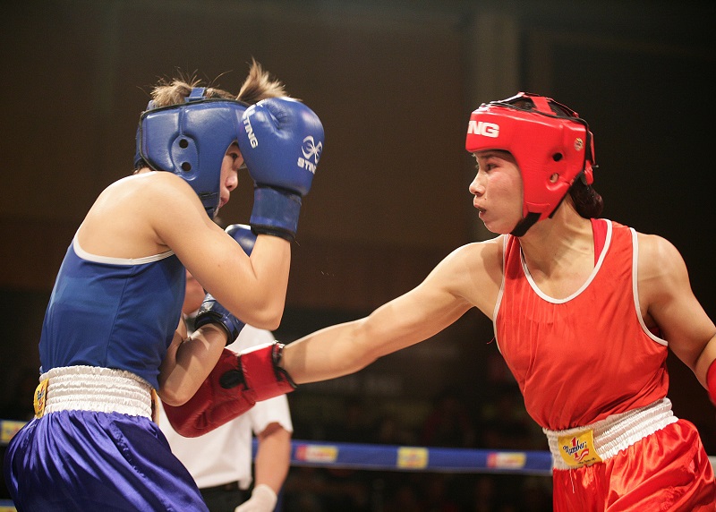 Đôi sơn nữ phi phàm của boxing Việt Nam Lừu Thị Duyên - Hà Thị Linh