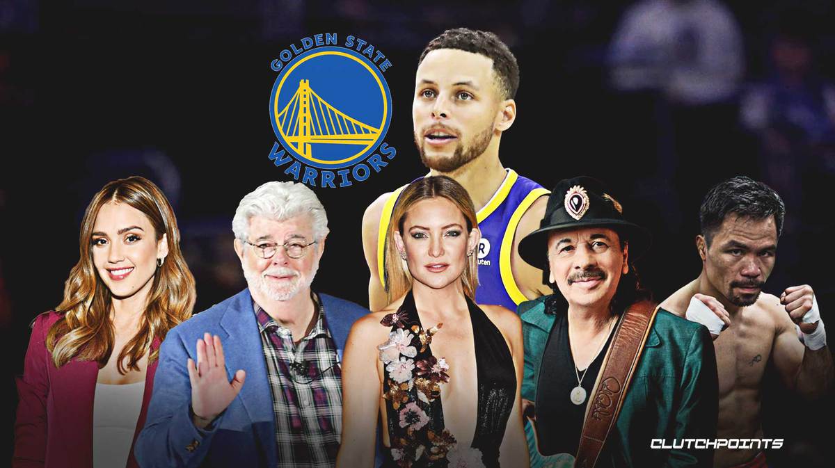 Manny Pacquiao, Jessica Alba và những sao cỡ bự là fan cuồng của Golden State Warriors