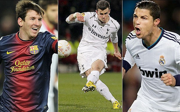 Messi, Ronaldo hay Gareth Bale có giá trị cao nhất vào năm 2013?