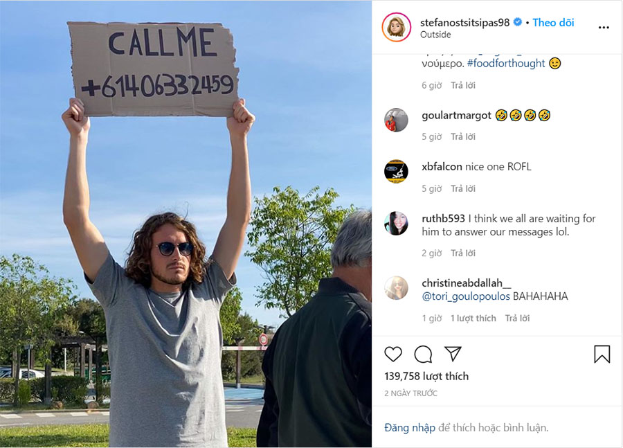 Tsitsipas tặng quà sinh nhật đúng "ác": Cho cả thế giới biết số phone của Nick Kyrgios