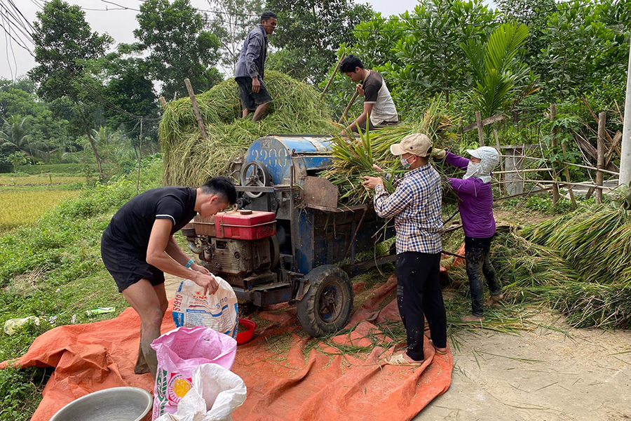 Soái ca điền kinh Quách Công Lịch về quê lội ruộng, gặt lúa dịp nghỉ Quốc tế Lao động Soái ca điền kinh Quách Công Lịch về quê lội ruộng, gặt lúa dịp nghỉ Quốc tế Lao động
