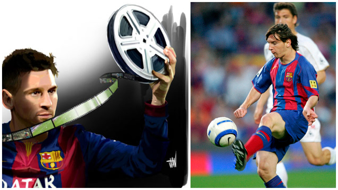 Sự tình cờ thú vị khi Messi ghi bàn đầu tiên cho Barca