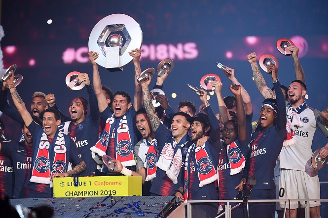 PSG áp sát kỷ lục mọi thời đại sau khi được trao chức vô địch