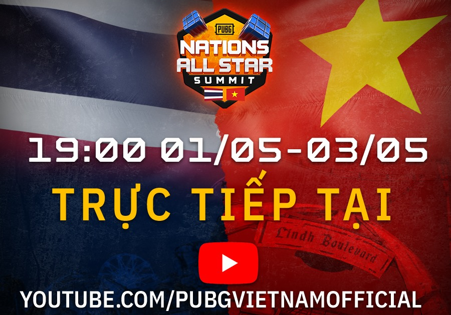 Bảng xếp hạng PUBG Nations All-Star Summit: Việt Nam thất bại trước Thái Lan