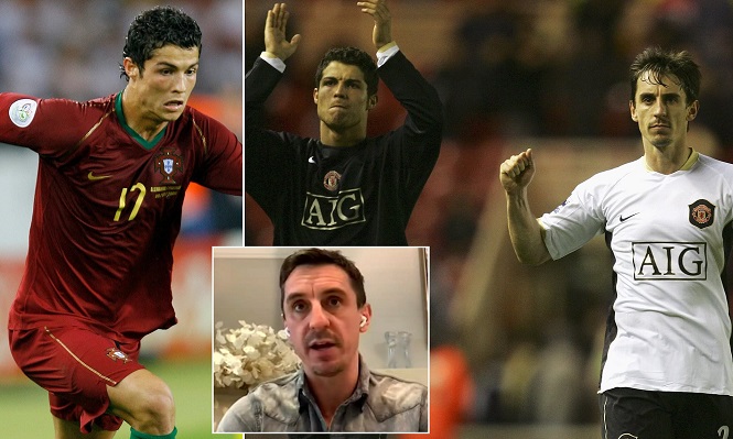 Ronaldo chuyển đổi từ cậu bé gầy gò sang võ sĩ hạng trung qua một đêm
