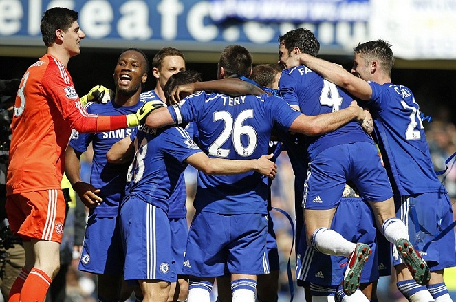 Tròn 5 năm Mourinho giúp Chelsea vô địch Ngoại hạng Anh sớm 3 vòng