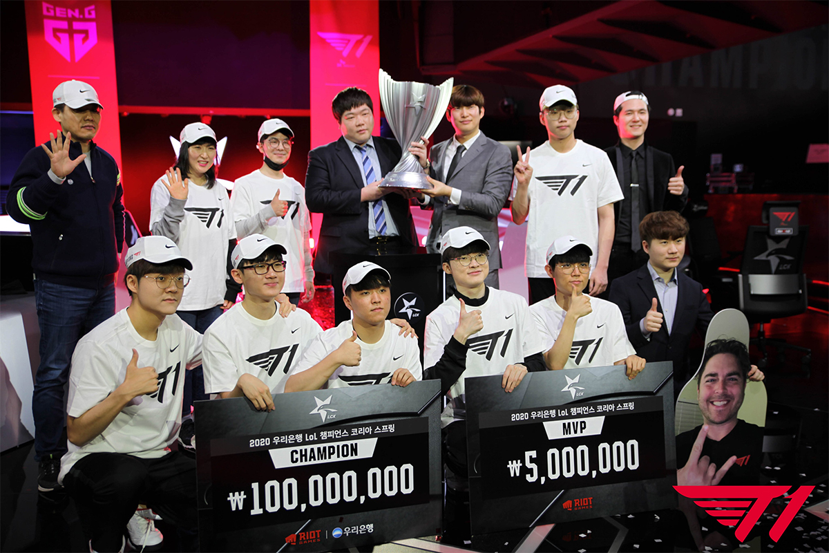 Danh sách đội tuyển LCK Mùa Hè 2020