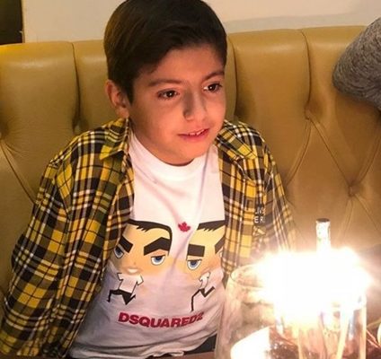 Bộ ảnh “chất lừ” của Benjamin, con trai tiền đạo Kun Aguero