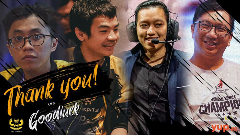 GAM Esports chia tay đội ngũ huấn luyện tại VCS Mùa Xuân 2020
