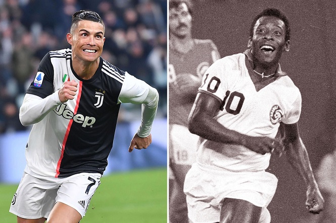 Ronaldo sẽ không treo giày cho đến khi đánh bại kỷ lục của Pele