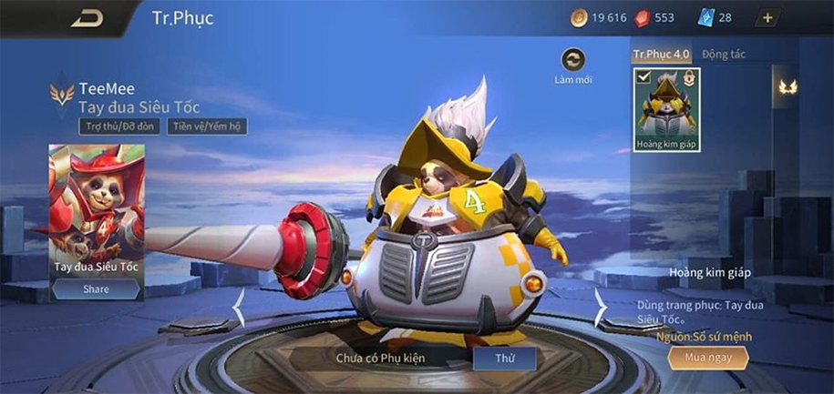 Hướng dẫn lấy Hoàng Kim Giáp trong Liên Quân Mobile