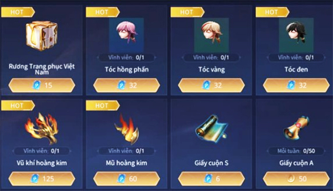 Hướng dẫn lấy Hoàng Kim Giáp trong Liên Quân Mobile