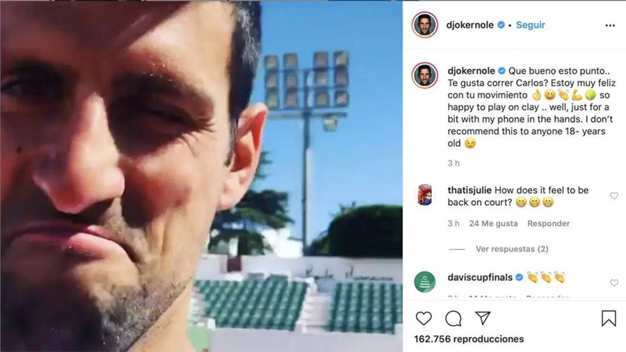 Cho phép Djokovic vào sân tập tennis, CLB Tây Ban Nha phải xin lỗi tay vợt số 1 thế giới
