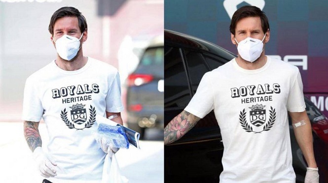 Chùm ảnh Messi và các đồng đội ở Barca đến kiểm tra y tế
